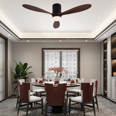 6-speed Adjustable Ceiling Fan With Dimmable Light, 52 Inch Smart Ceiling Fan
