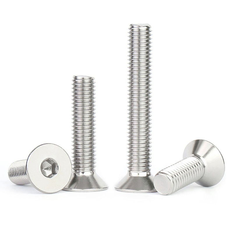 M6 M8 A2 Stainless Countersunk Socket Screw Allen Key Bolts Screws Din 7991 gallery