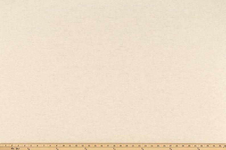 Double Pleated Natural Cotton Linen Blend Cafe Curtain, 1 Panel gallery