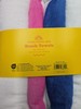 Sun Squad Travel Size Beach Towels 28”x58” 100% Cotton Pink/White And Blue/White gallery