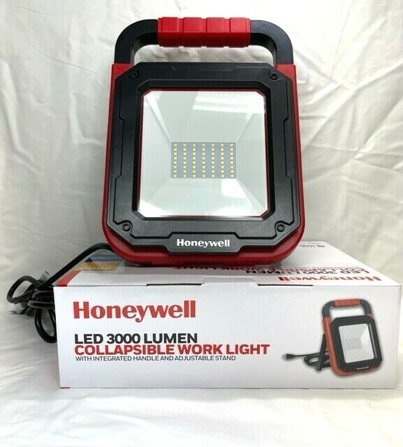 HONYWELL LED 3000 Lumen Collapsible Work Light. Indoor/Outdoor Adjustable Stand gallery