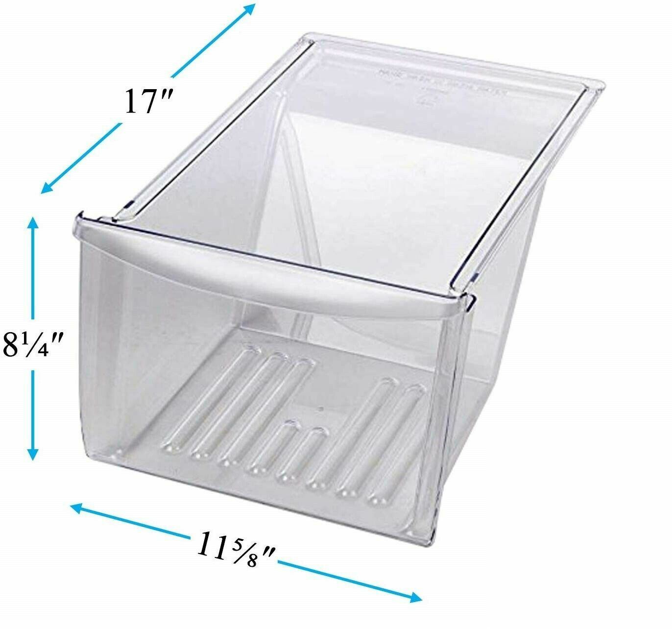 Crisper Drawer Compatible with Frigidaire Refrigerator FRT18S6JW3 gallery