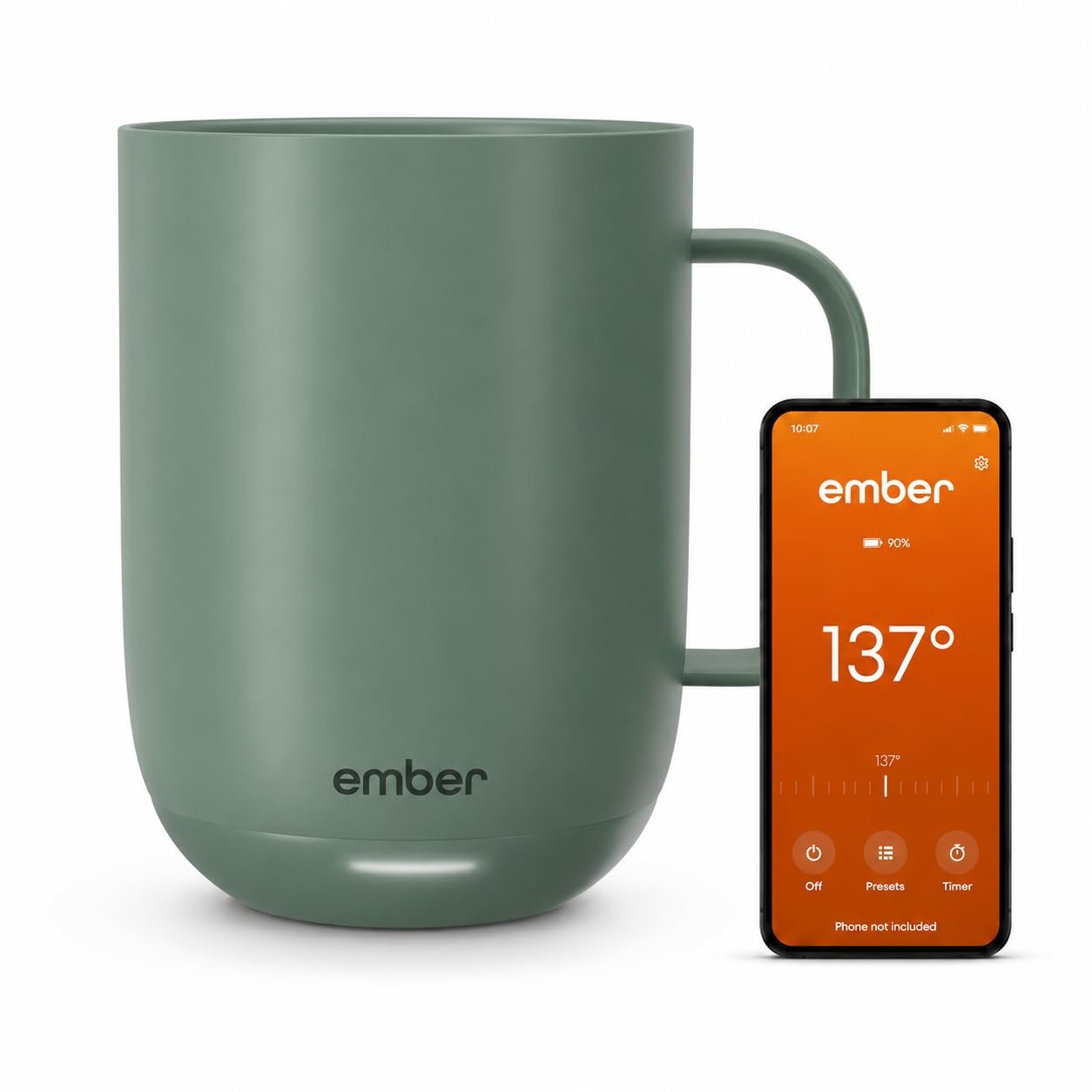 Smart Mug 14oz Temperature Control App Controlled Heated Rechargeable Ember gallery