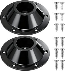 2 PCS Ultra-Sturdy RV Table Base Mount, Premium Plastic Camper Table Leg Replace