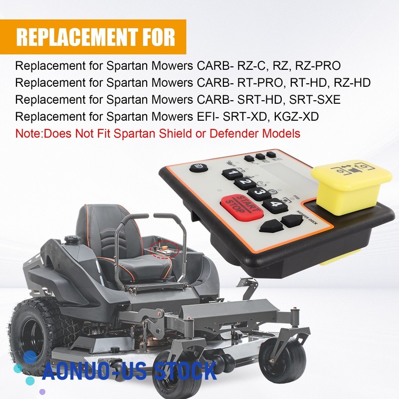Control Panel Console Keypad 486-0057-00 Fit Spartan Mowers EFI KGZ XD Zero Turn gallery