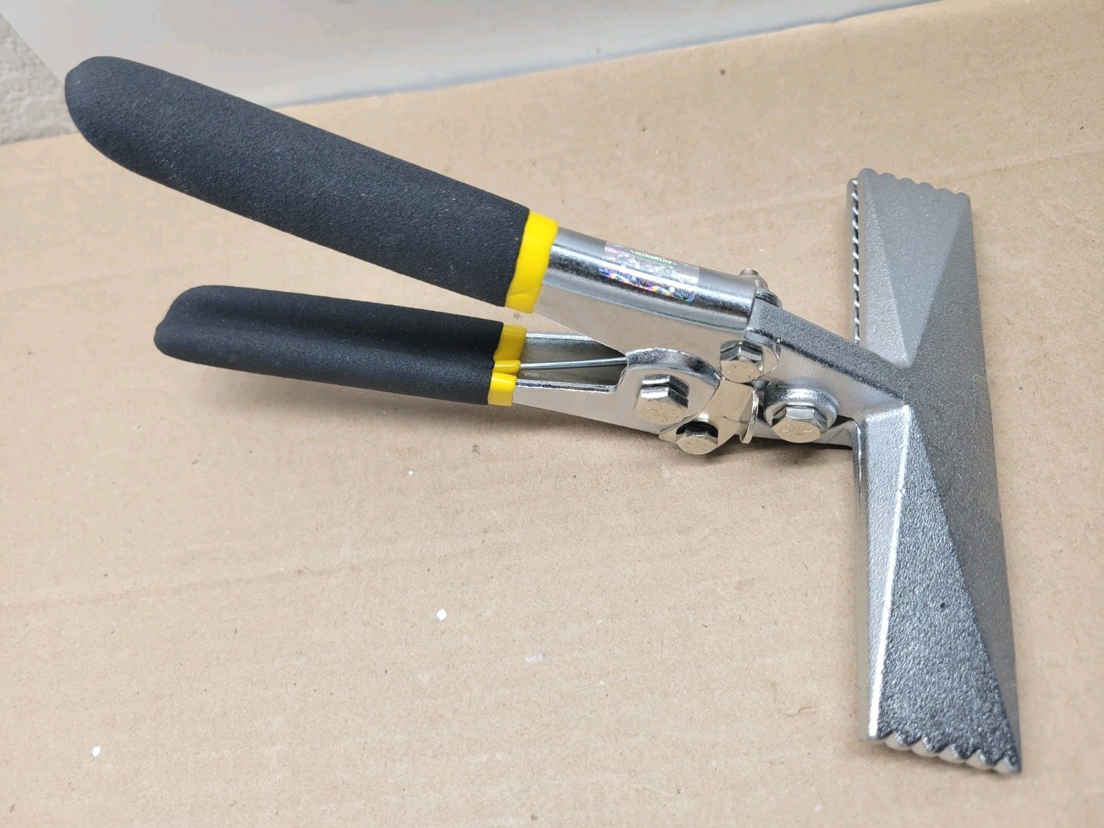 Hand Seamer Tool 6 Inch Straight Jaw Sheet Metal Bender NEW gallery