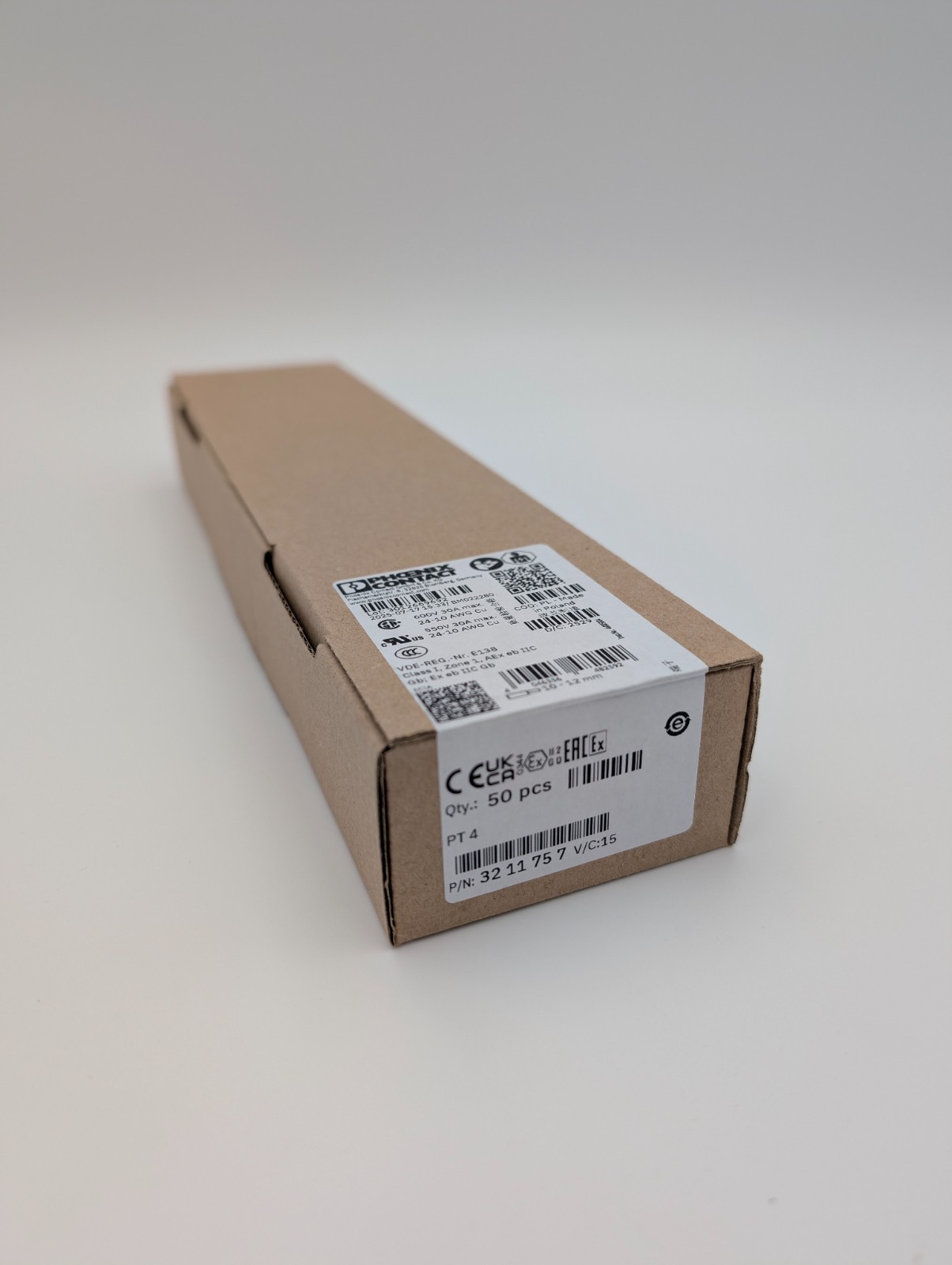 Phoenix Contact PT 4 - Feed-through terminal block 3211757 BOX OF 50 - US STOCK gallery
