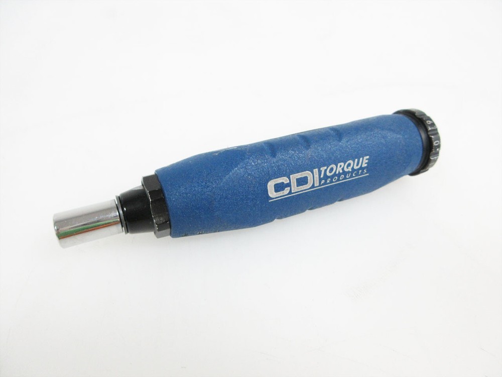 CDI TORQUE 61SM MICRO ADJUSTABLE SCREWDRIVER RANGE 20 100 INCH POUNDS 1/4-INCH