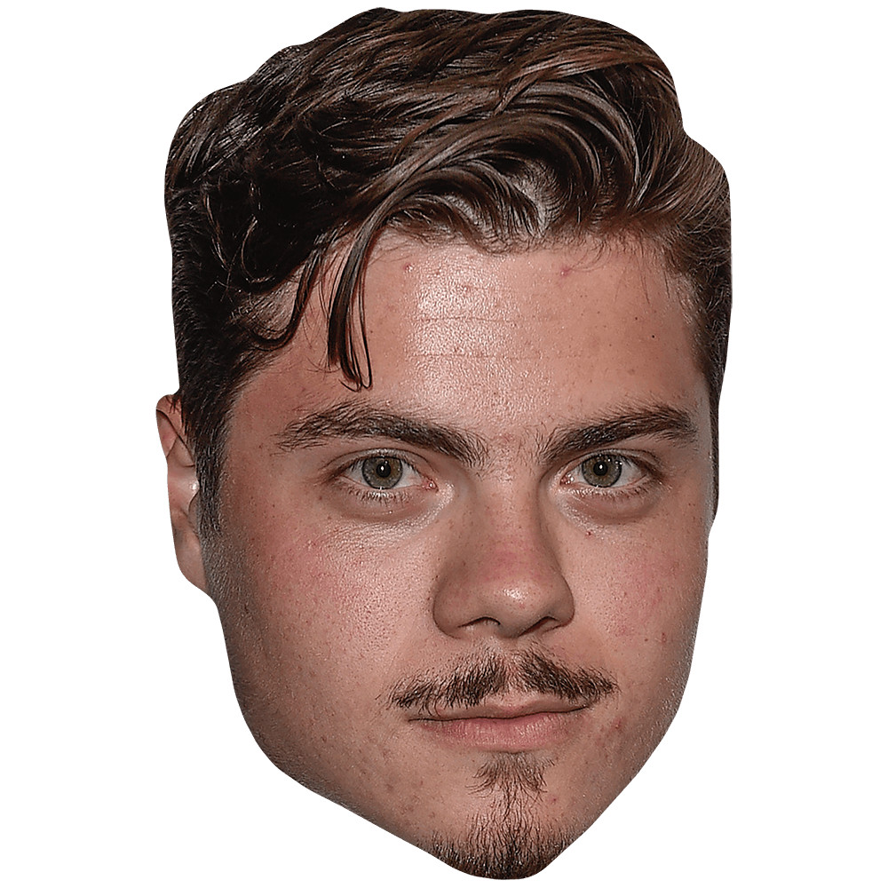Atticus Mitchell (Moustache) Big Head. Larger than life mask. gallery