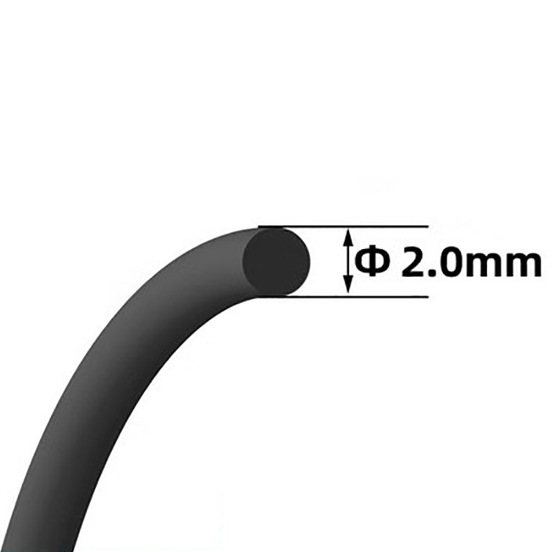 Black Nitrile Rubber NBR Solid Square /O Ring Cord Gasket Oil Seal Sealing Strip