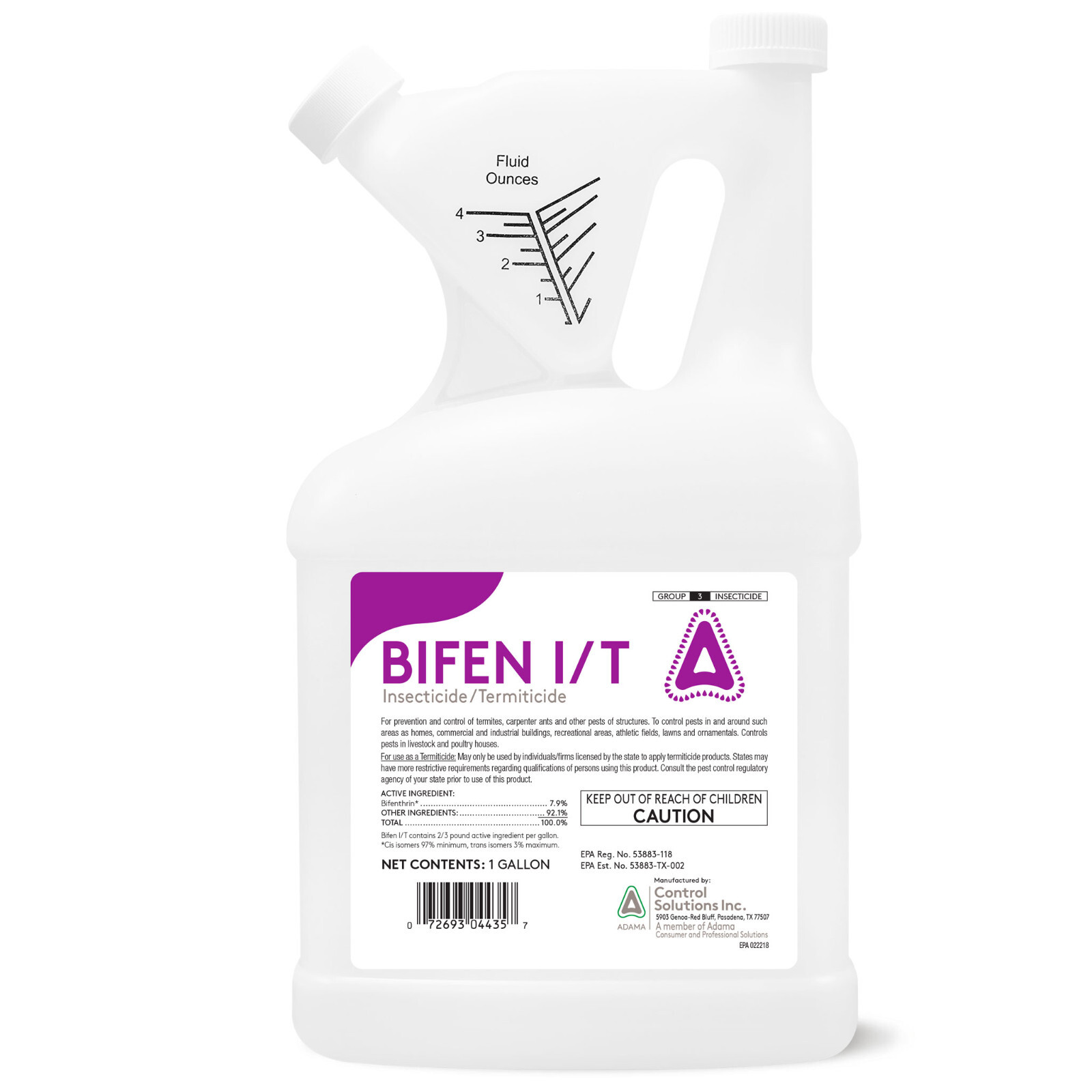 Bifenthrin 7.9% - 1 Gallon - Generic Talstar P - NOT FOR SALE TO: CT, NY , VT gallery