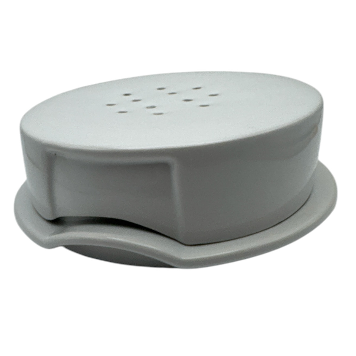 Crate And Barrel Brie Cheese Baking Dish Baker White Stoneware Ventilated Lid gallery
