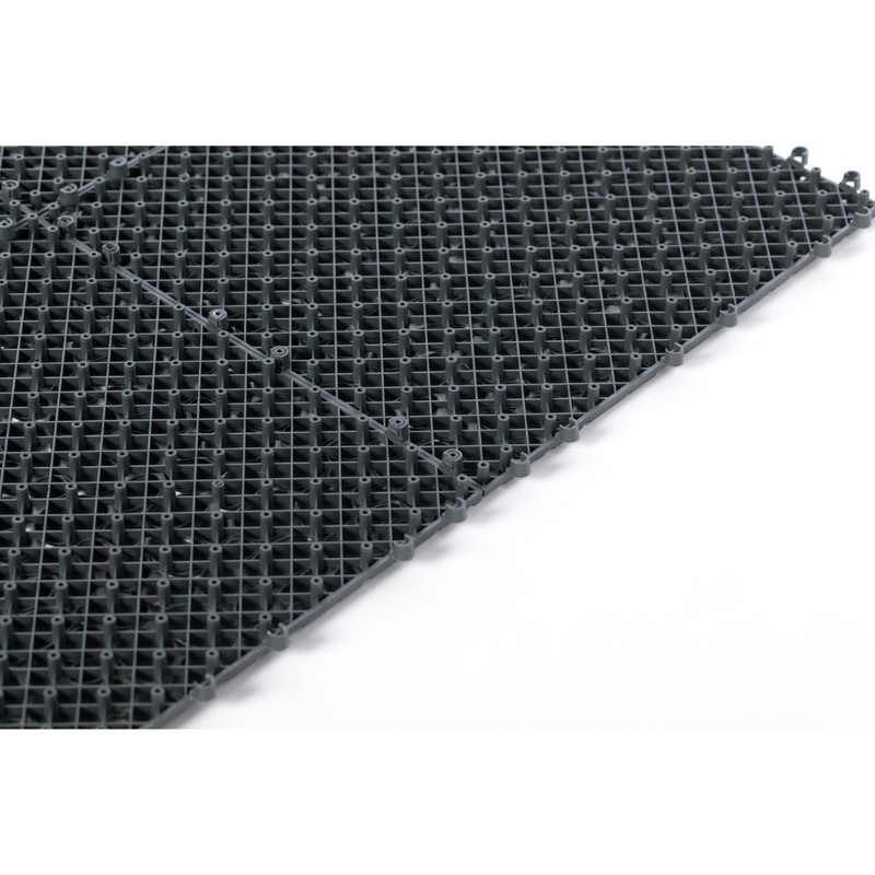 Interlocking Cobbled Stone Look Garden Pathway Tiles, Floor Grass Pavers, 5 Pack gallery