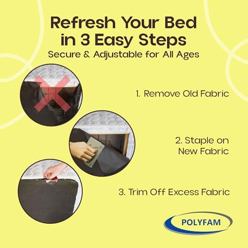Bed Dust Cover – Bottom Cloth/Replacement Fabric for Underside of Full Queen gallery
