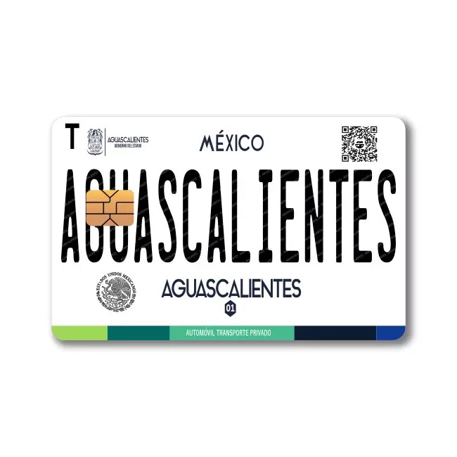 Mexican License Plate Sticker (4-Pack) | CHOOSE STATE | Mexico Placa Card Skin D gallery