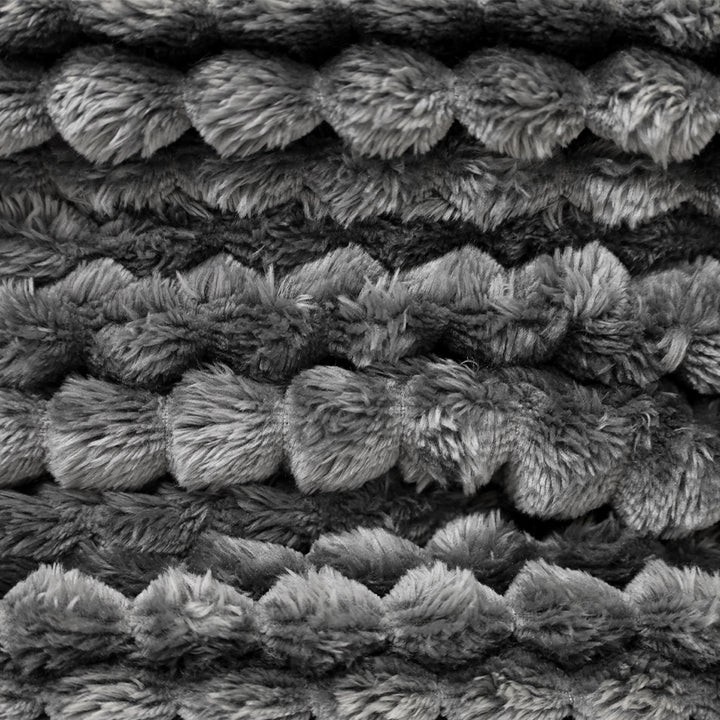 Dark Gray Blanket Soft Plush Solid Color Blanket Cozy Warm Gray Blanket 50x60in gallery