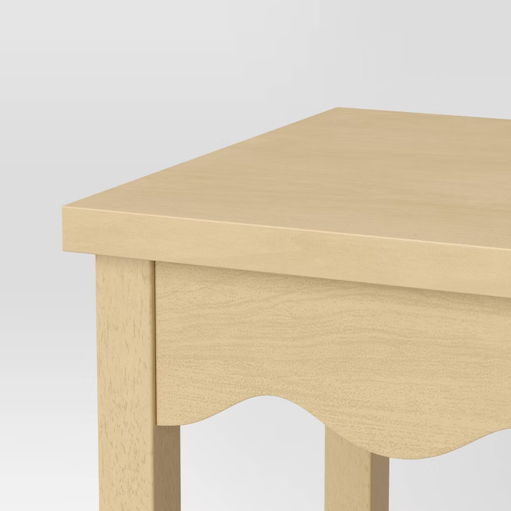 Wavy Accent Table Natural - Room Essentials gallery