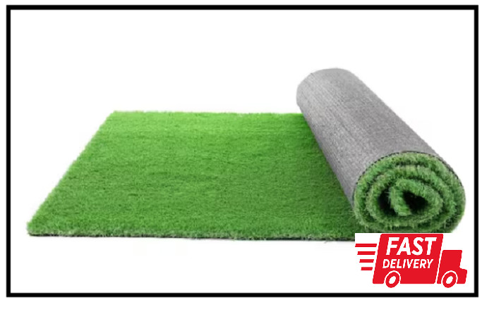 Premium Turf 2 ft. x 3 ft. Green Artificial Grass Rug Fake Garden Lawn Carpet gallery