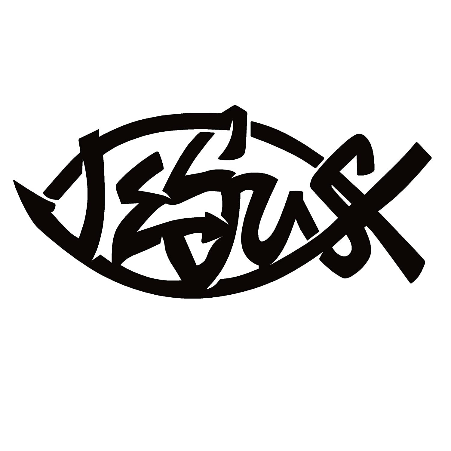 Jesus Fish Vinyl Decal gallery