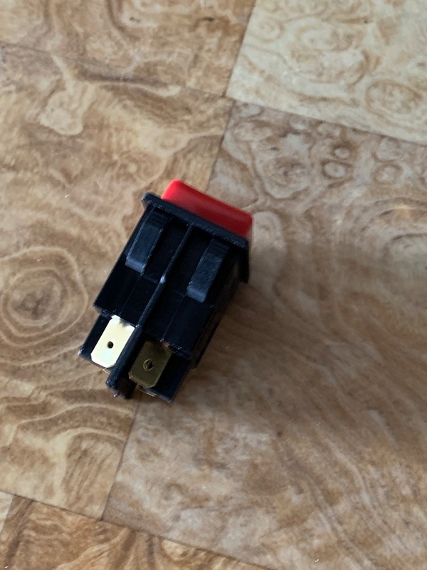 Rug Doctor Switch Push Button fits Mighty Pro, Wide Track, X3 and Quick Dry gallery