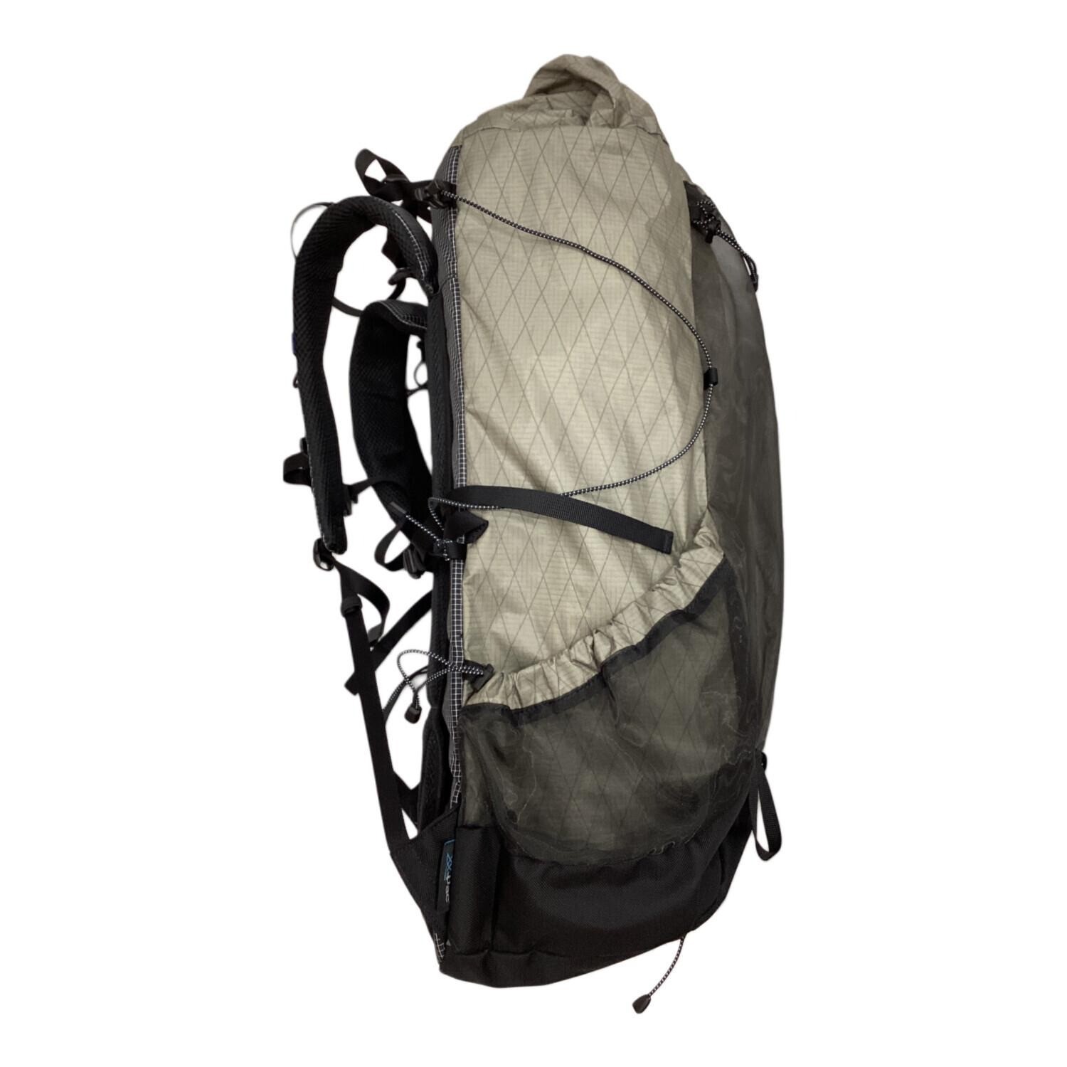 ZEROGRAM Lost Creek 40 Backpack Khaki ZU2BPX2402 Used 5