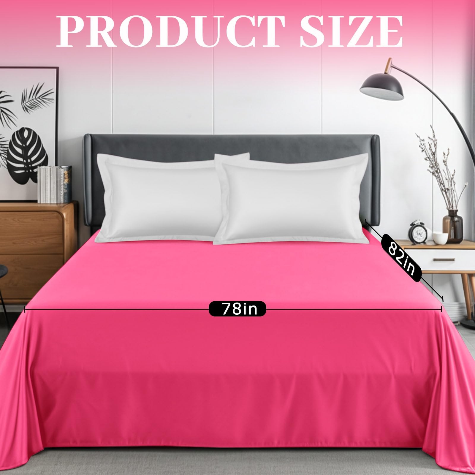 Waterproof Bed Blanket Queen Size 78'' x 82'' Pink Polyester, TPU Waterproof ... gallery