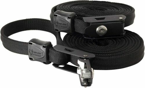 Lockable Tie Down Security Lock Lashing Strap With Steel Core 2 Pack 10FT gallery