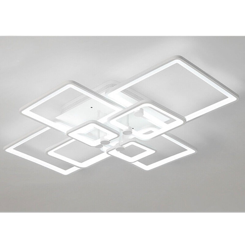 Modern LED Ceiling Light Dimmable Pendant Fixture Lamp Living Room Chandelier gallery