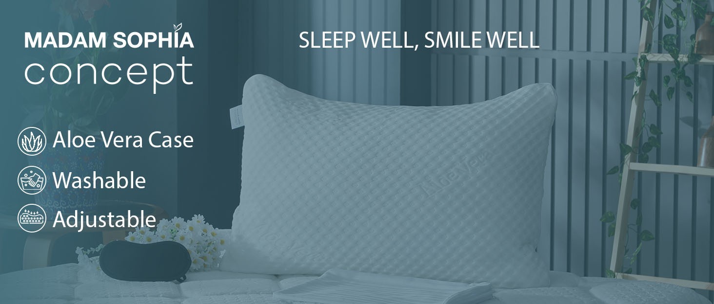 Shredded Memory Foam Pillow Hypersoft & Microgel Fiber Queen Made In Turkiye gallery