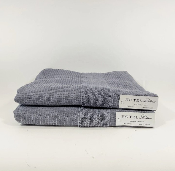 Hotel Collection Finest Elegance 2 Bath Towels OEKO-TEX 100% Cotton Turkiye Made gallery