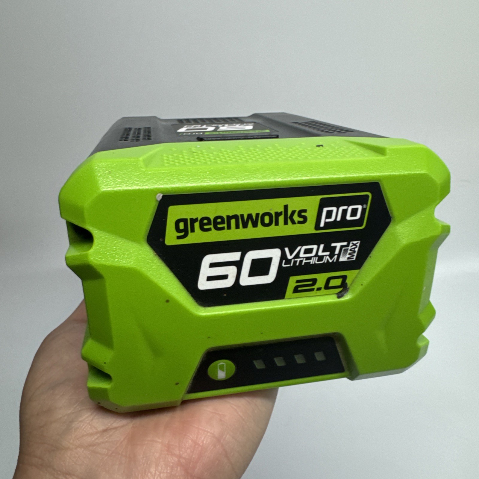 GreenWorks Pro 60-Volt Max 2.0 Amp Hours Rechargeable Lithium Ion- A2B3-9 gallery