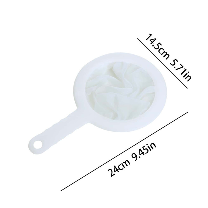 Mesh Food Filter Strainer Multi-Use Reusable Nylon Sieve Strainer with Handle gallery