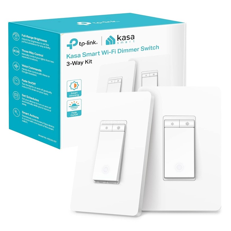 Smart 3-Way Dimmer Switch Kit with Voice Control - Alexa & Google Assistant gallery