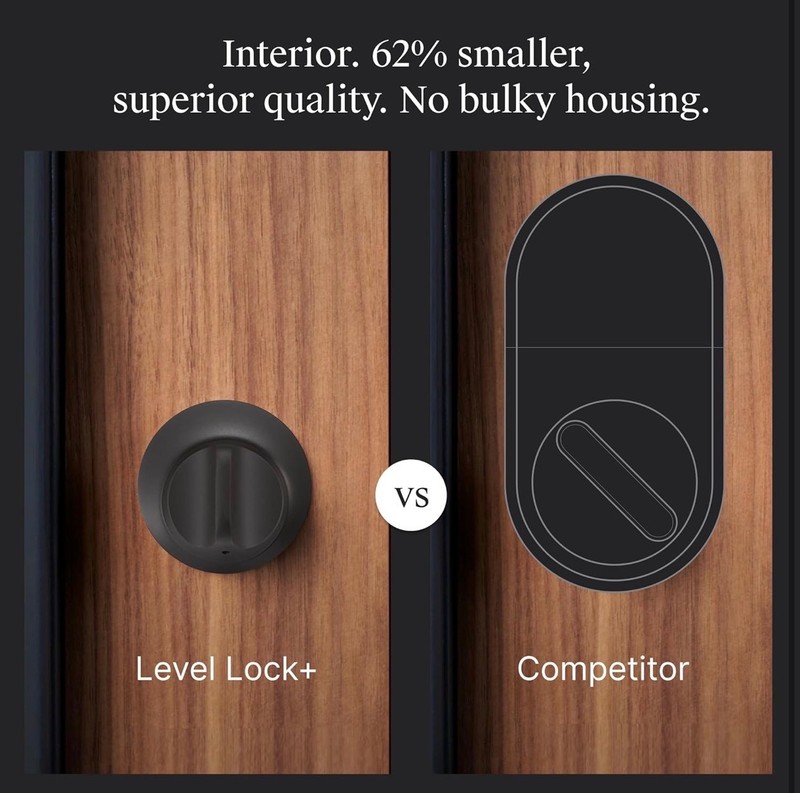 Level Lock+ Connect Matte Black Smart Lock WiFi Bluetooth - New Sealed gallery