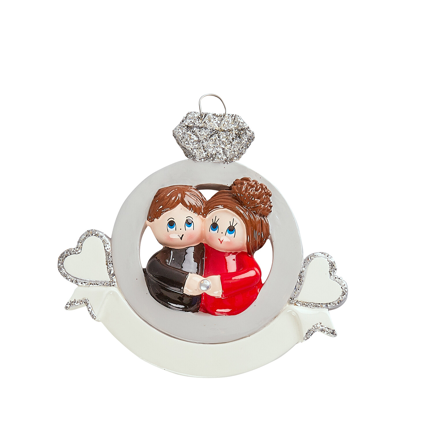 Engaged Personalized Christmas Ornament gallery