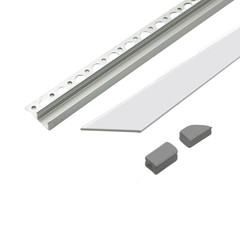 Wired4Signs Tile Edge LED Strip Light Channel 180Deg ~ Model Uni-Tile12