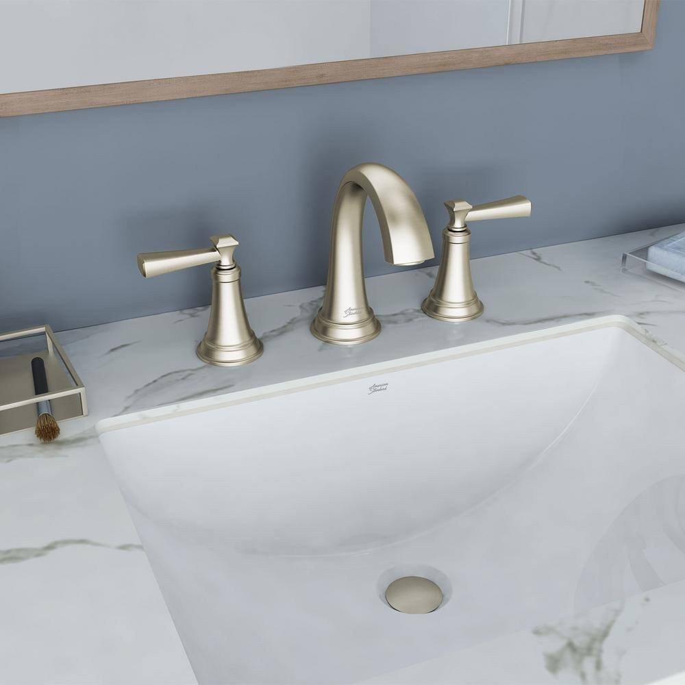 Rumson 8 in. Widespread 2-Handle Bathroom Faucet in Brushed Nickel gallery