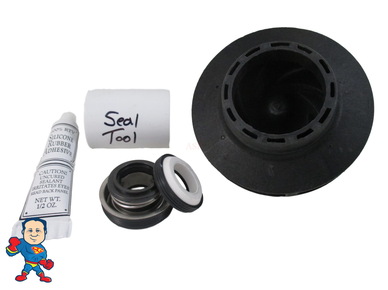 LX Pump 2HP Impeller & Seal Intertek WUA200 LP200 56FR WUA 200 Video How To gallery
