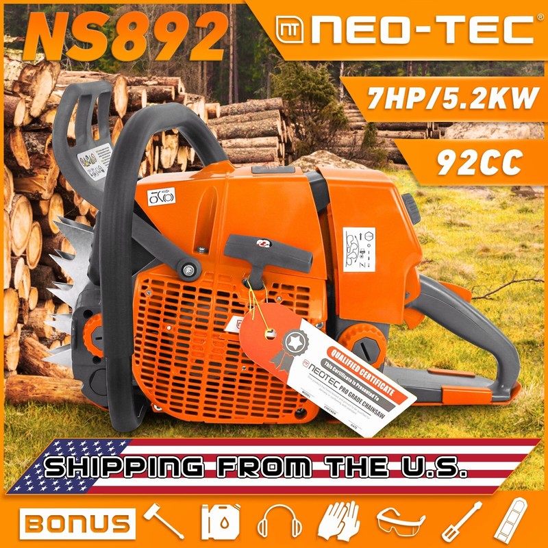 92cc Gasoline ChainSaw Compatible with MS660 066 G660 With 28'' Bar/Chain Combo gallery