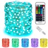 Color Changing Fairy String Lights - 33 ft 100 LED 33 FT, 16 Colors gallery