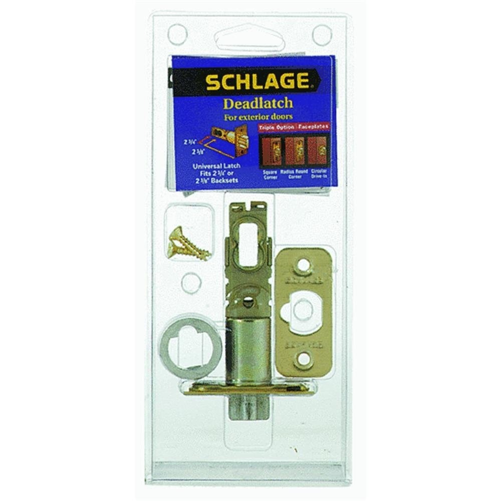 Tri-Option Deadlatch Replacement 40-251 Door Lock Latch Adjustable Backset NEW
