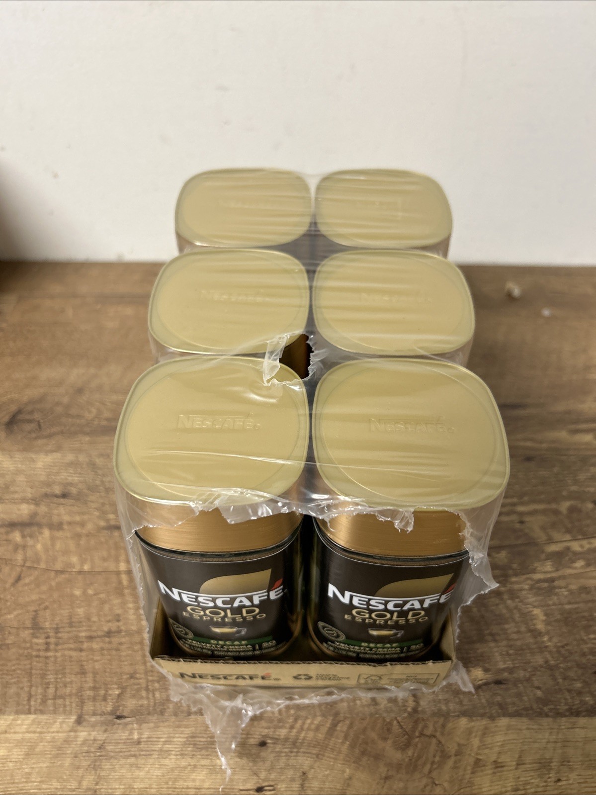 (6 PACK) NESCAFÉ Gold Decaf Espresso Instant Coffee, 3.17 oz gallery