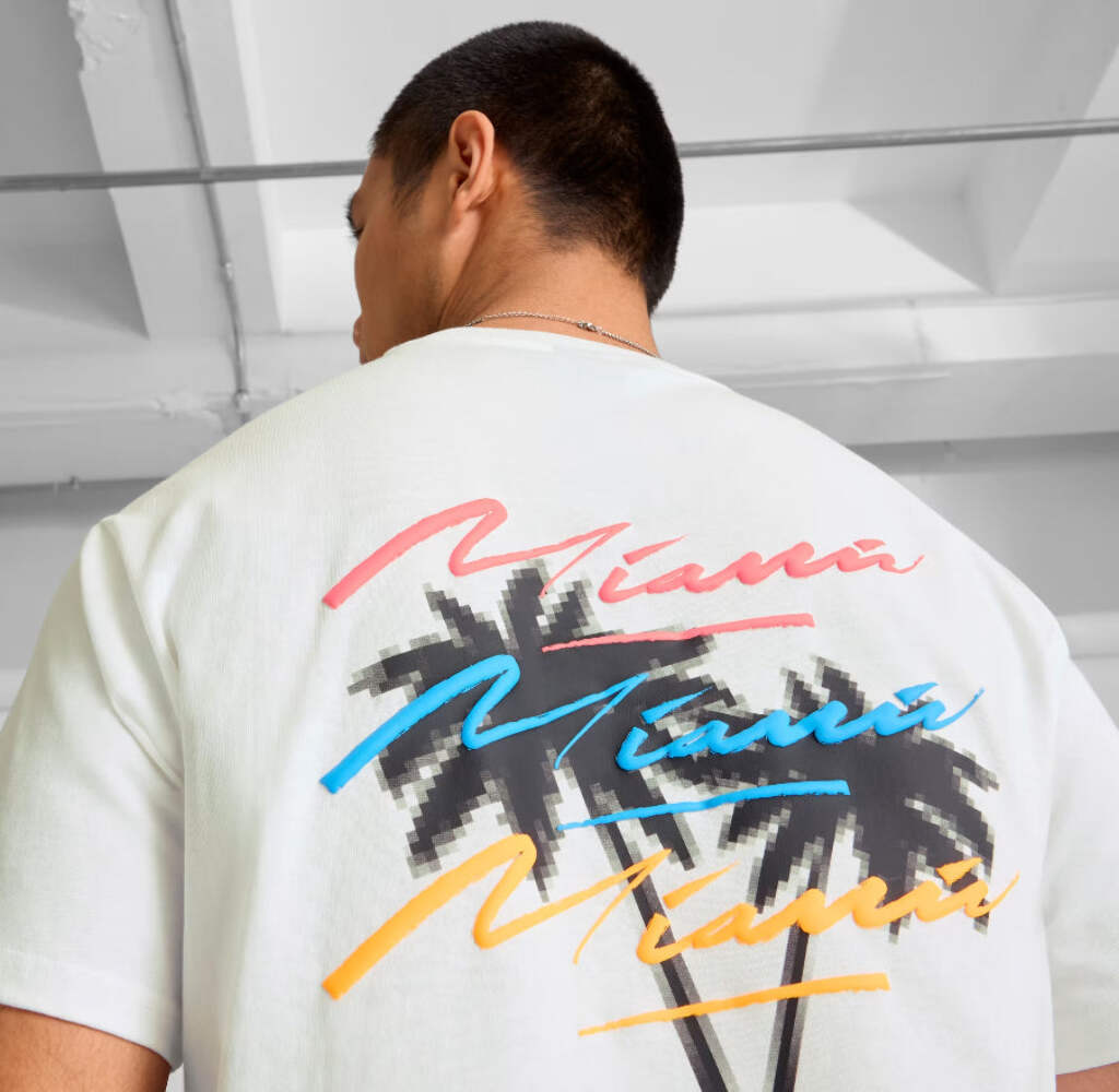 Puma Ferrari Miami GP Graphic Tee White gallery