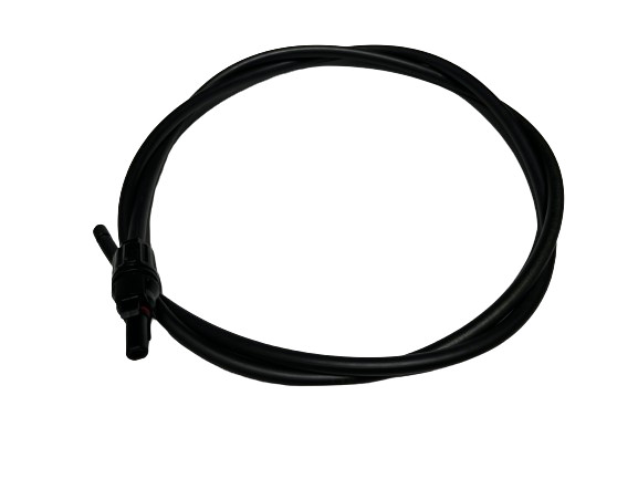 Pair Black+Red wires, Solar Panel wire 8 AWG with 2 Connectors,PT, UL listed gallery