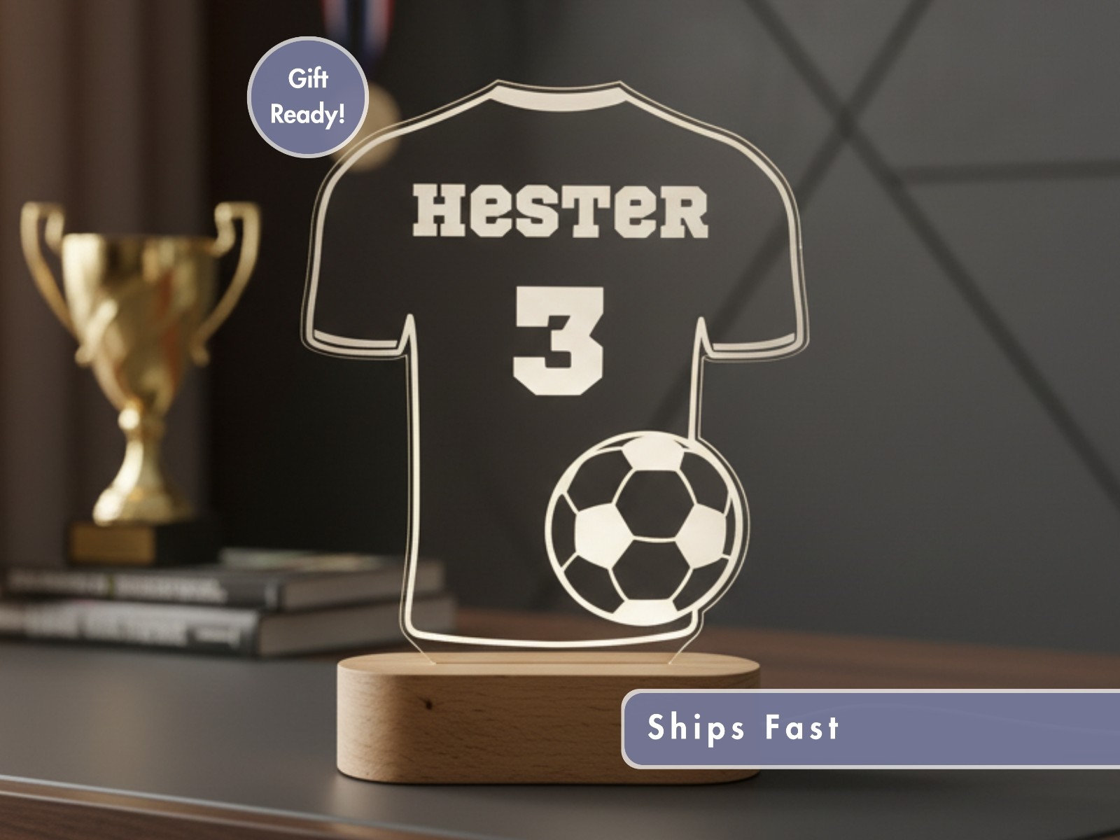 Personalized Soccer T-Shirt - Custom Tee Gift for Lovers, Kids & Adults Sport gallery