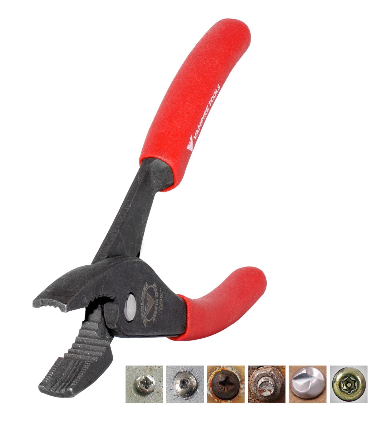 VAMPLIERS 7" Stripped Screw Extractor/Removal Slip Joint Pliers Made in Japan gallery