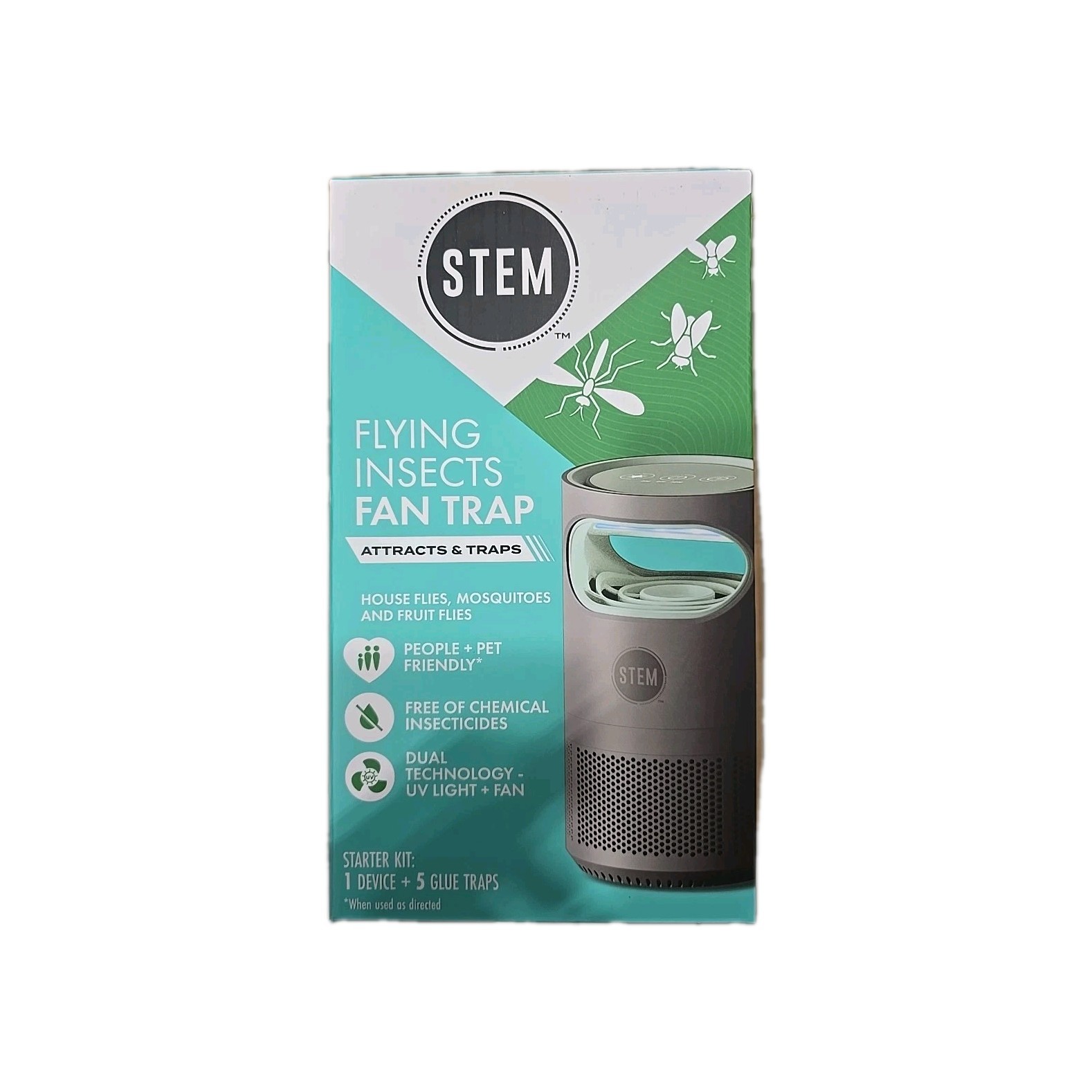 STEM Flying Insects Fan Trap Starter Kit: 1 Device + 5 Glue Traps gallery