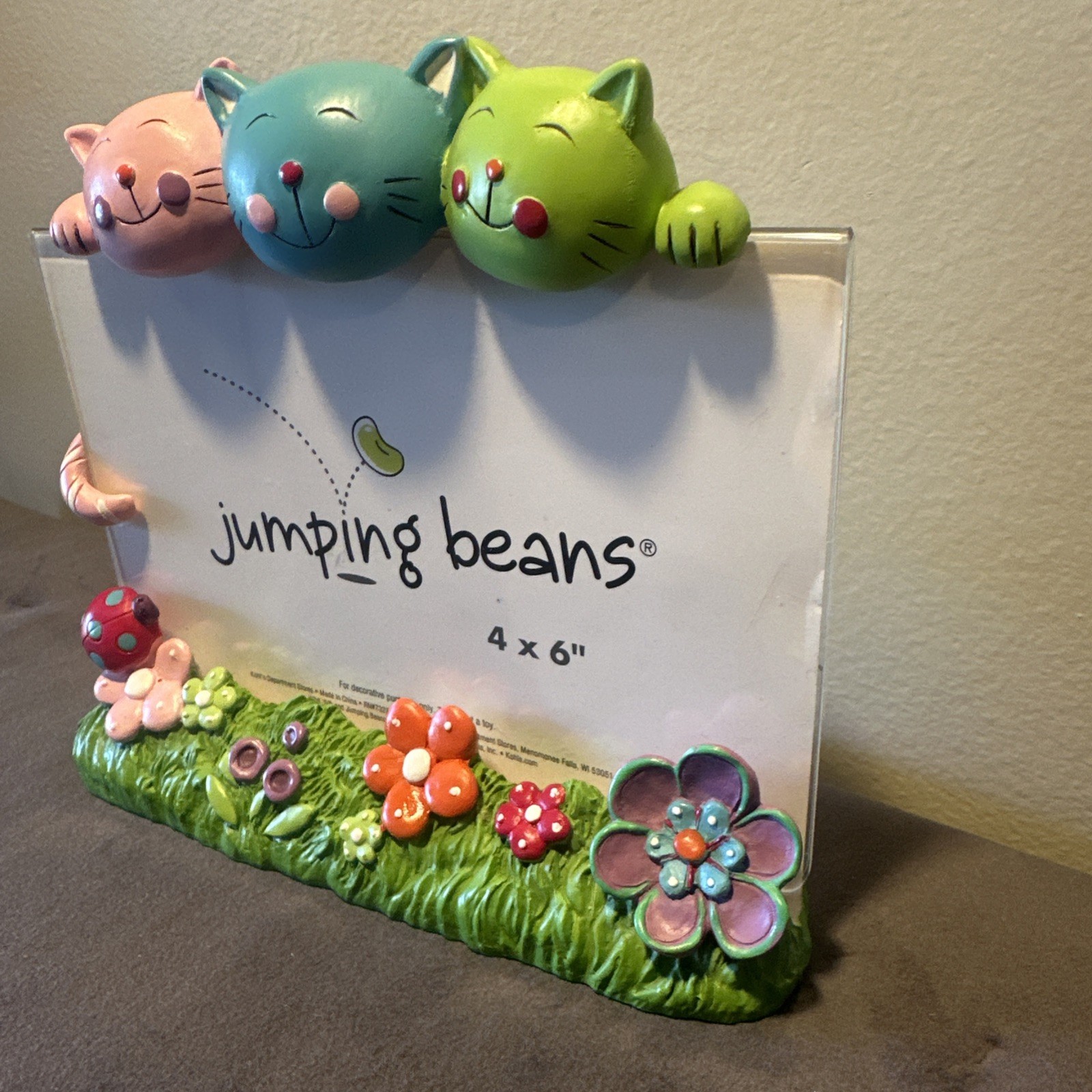 3D Jumping Beans 4×6” Photo Frame. Kitty’s Stand Alone Picture Frame gallery