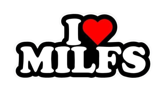 I Love MILFs Sticker Decal gallery