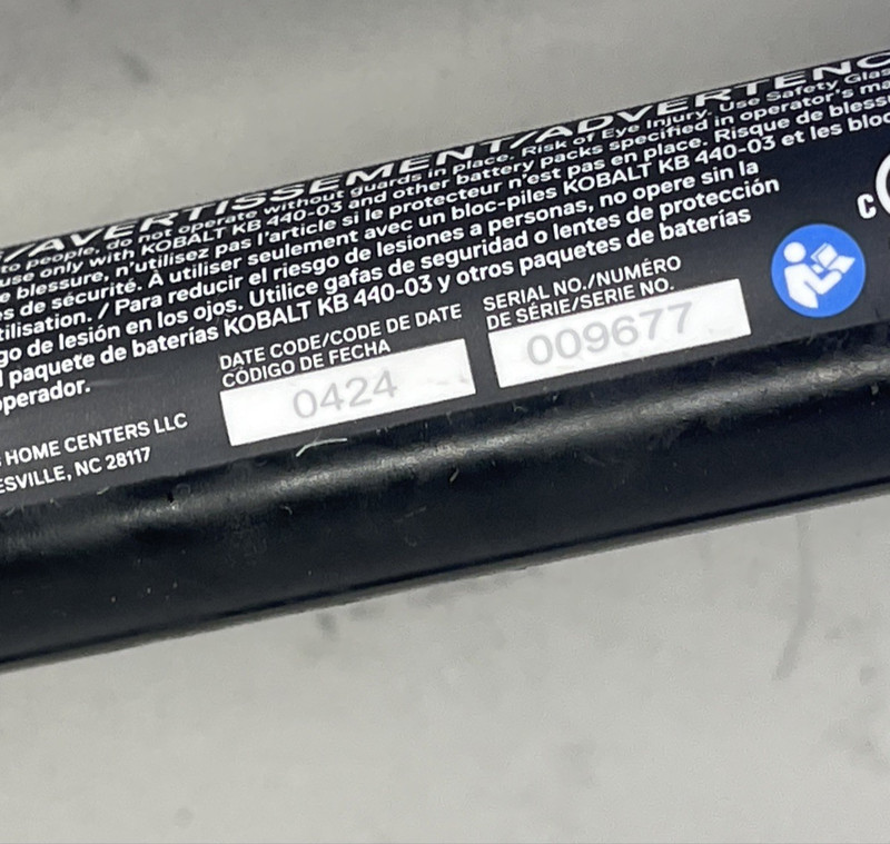 Kobalt 40v 40-volt Max 15-in String Trimmer 3809908 Tool Only gallery